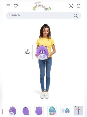 Squishmallows Care Bear Share Bear